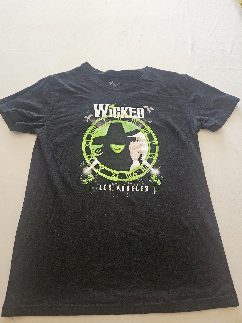 Wicked "Los Angeles" Tour Broadway Show Unisex T‑Shirt - Black Size XS